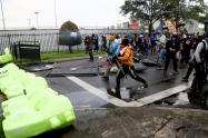 Protestas en Bogotá