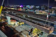 Puente de Venecia IDU culmina izaje de vigas y proyecta entrega para 2026