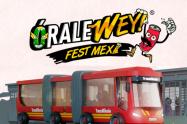Rutas de TransMilenio para el Órale Wey Fest Mex