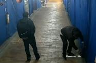 Robo a galería en Bogotá