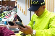 Se acabó la vitrina de celulares robados operativo duró tres horas