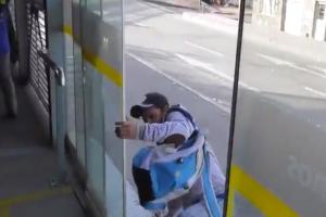 Colado en Transmilenio