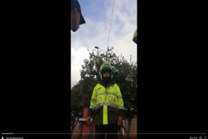 Agente de la Policía Metropolitana de Bogotá 