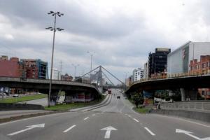 Autopista Norte, en Bogotá