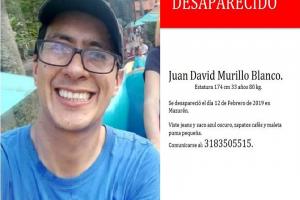 Joven desaparecido en Bogotá 