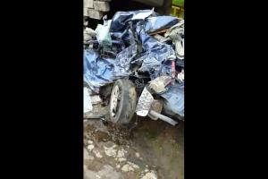 Accidente en la vía Bogotá - Girardot