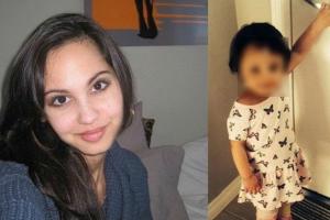 Jasmine Lovett y su hija Aliyah Sanderson