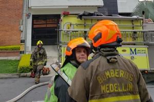 Incendio en apartamento de Medellín