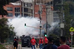 Cuatro horas estuvo cerrada la circunvalar hacia el sur de la ciudad 