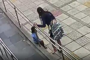 Golpiza a niño en Fontibón