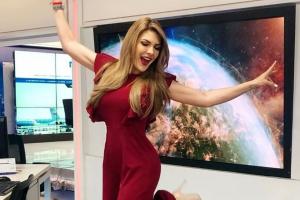 La presentadora Ana Karina Soto.