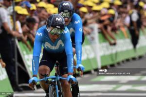 Nairo Quintana, colombiano del Movistar Team