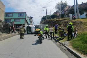 Accidente en La Candelaria
