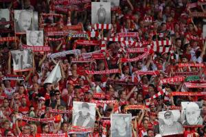 Unión Berlín homenaje hinchas 