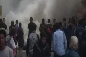 Explosión en el centro de Bogotá