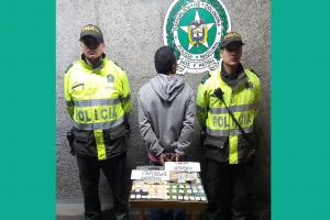Traficante de cocaína en Chapinero.