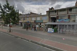 Accidente el en barrio Sociego, sur de Bogotá