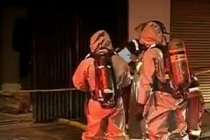 Fuerte explosión en bodega de químicos 