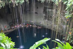 Cenote en México
