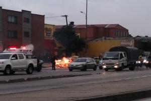 Incendio en la carrera 30, Bogotá