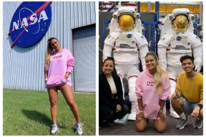 Karol G visitó la NASA