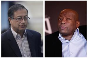 Gustavo Petro se enfrentó contra el Tino Asprilla