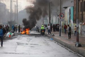 Protestas en San Andresito de San José