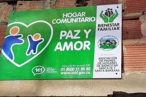 Jardín infantil ‘Paz y Amor' en Bogotá