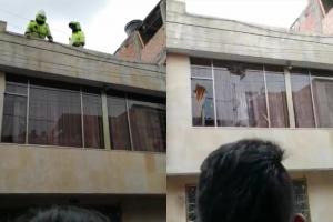 Policías casi son linchados en Patio Bonito