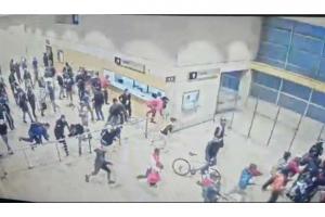 Desmanes Portal Suba por paro nacional