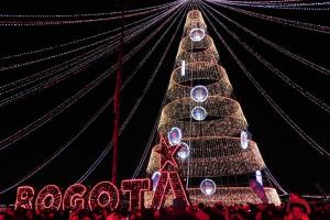 Alumbrado navideño en Bogotá