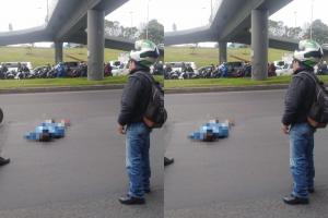 Suicidio en la avenida 68