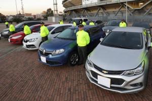 Carros robados en Bogotá
