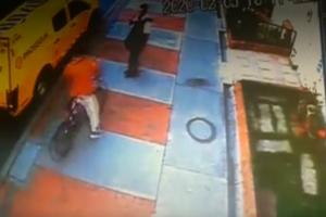 Joven que se estrelló contra guardia de valores