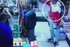 Atraco en supermercado de Bosa