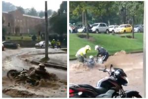 Motociclista fue arrastrado en Bogotá
