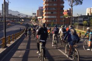 Día sin carro y sin moto en Bogotá