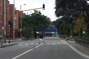Aislamiento preventivo en Bogotá