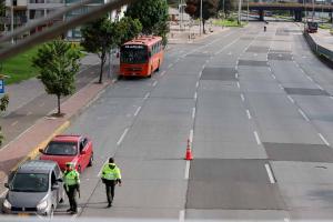 Aislamiento preventivo en Bogotá