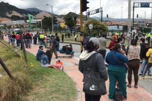 Bloqueos Bogotá