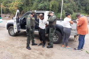 Captura de presunto abusador