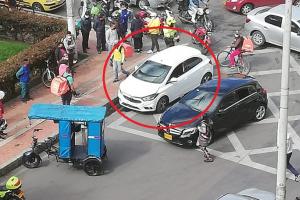 Supuesto ganadero fue baleado por motorizados