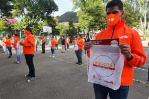 Domiciliarios capacitados en autocuidado y salud en Bogotá