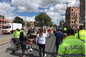 Bloqueos Bogotá 