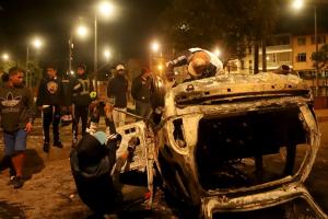 Violentas protestas en Bogotá por muerte de Javier Ordóñez