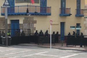 Esmad en el centro de Bogotá, 13 de septiembre de 2020