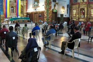 Iglesias Católicas con protocolos de bioseguridad / Coronavirus en Colombia