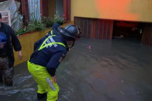 Inundaciones por lluvias en Bogotá
