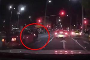 Motociclista arrollado en la calle 85, norte de Bogotá