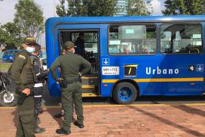 Atraco en bus del Sitp